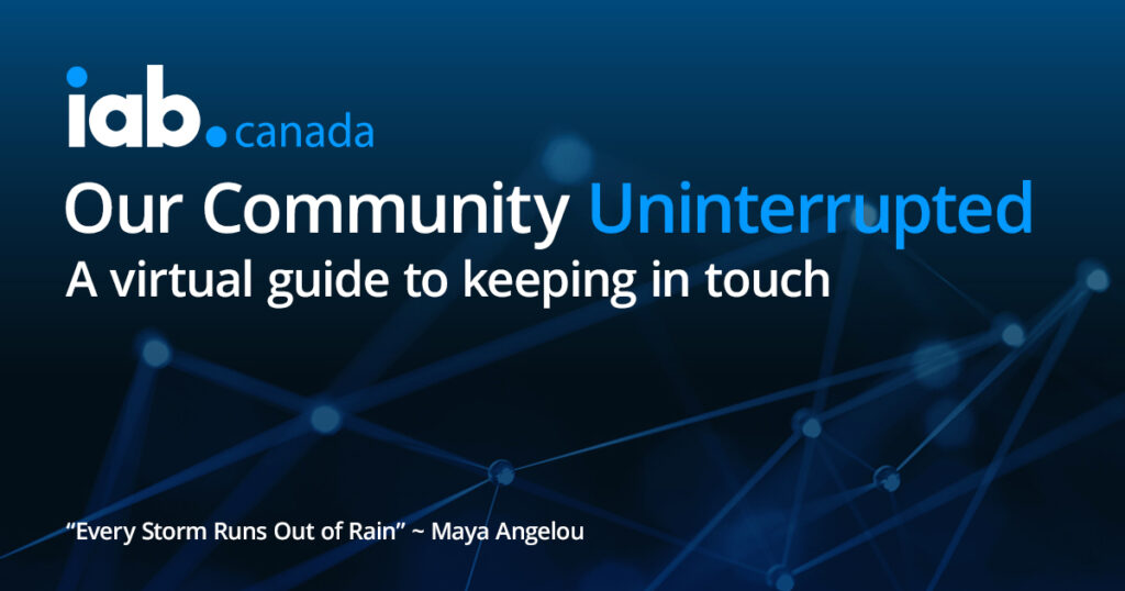Community Uninterrupted April 20-24