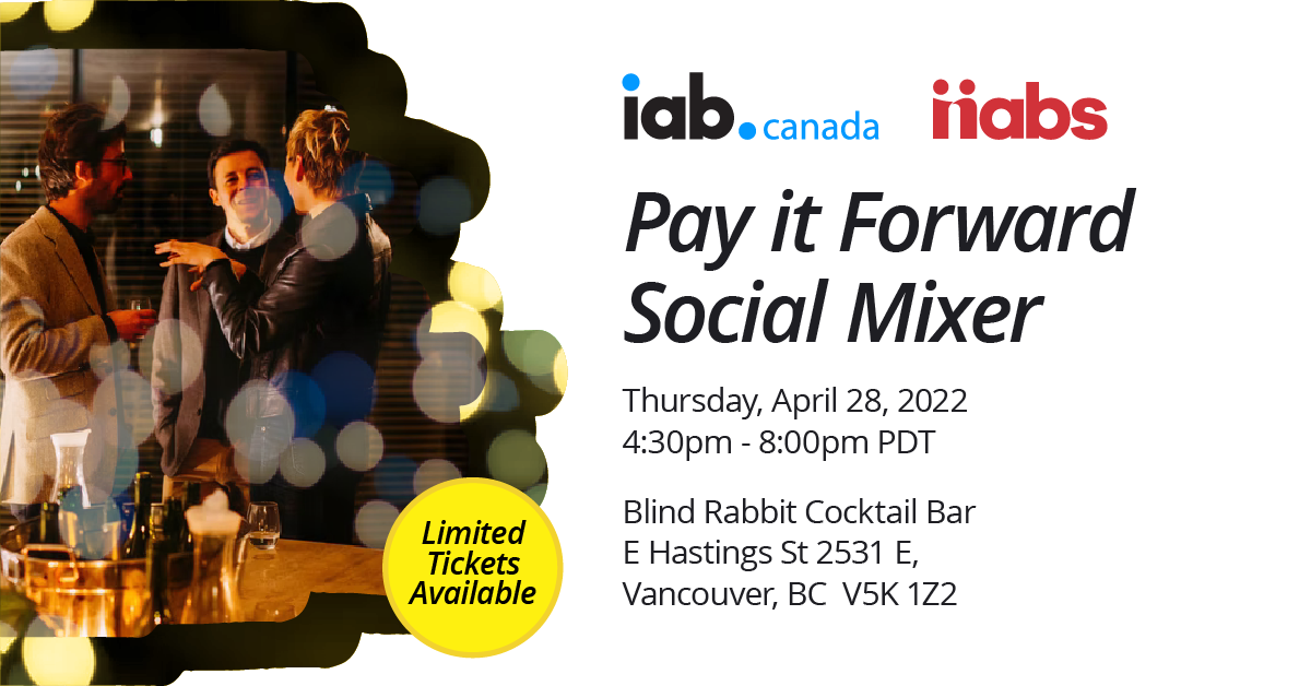 IAB Canada and nabs West Social Mixer Event